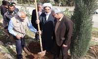 کاشت 200 اصله نهال به مناسبت روز درختکاری