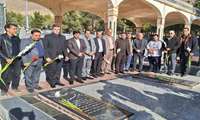 مدیرعامل و کارکنان شرکت توزیع برق لرستان در محکومیت حمله تروریستی کرمان و در تجمع مردمی در گلزار شهدای خرم آباد حضور یافتند.