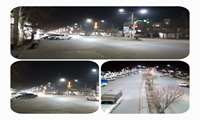 اجرای طرح نوسازی شبکه روشنایی معابر در شهرستان رومشکان با نصب ۳۰۵ چراغ LED